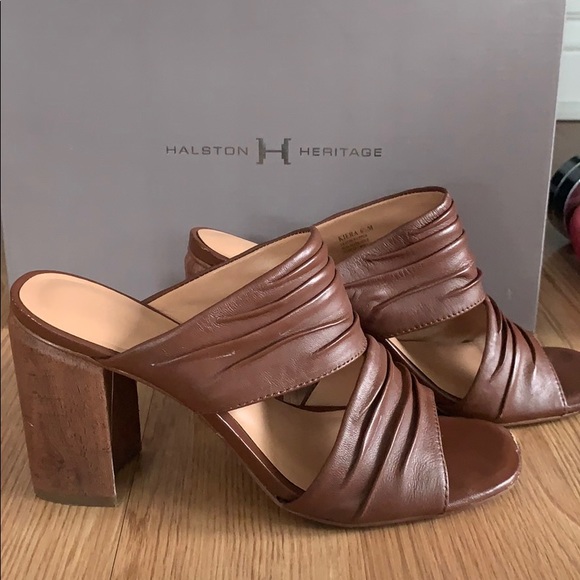 Halston Heritage Kiera Sandal w/ original box - Picture 1 of 4